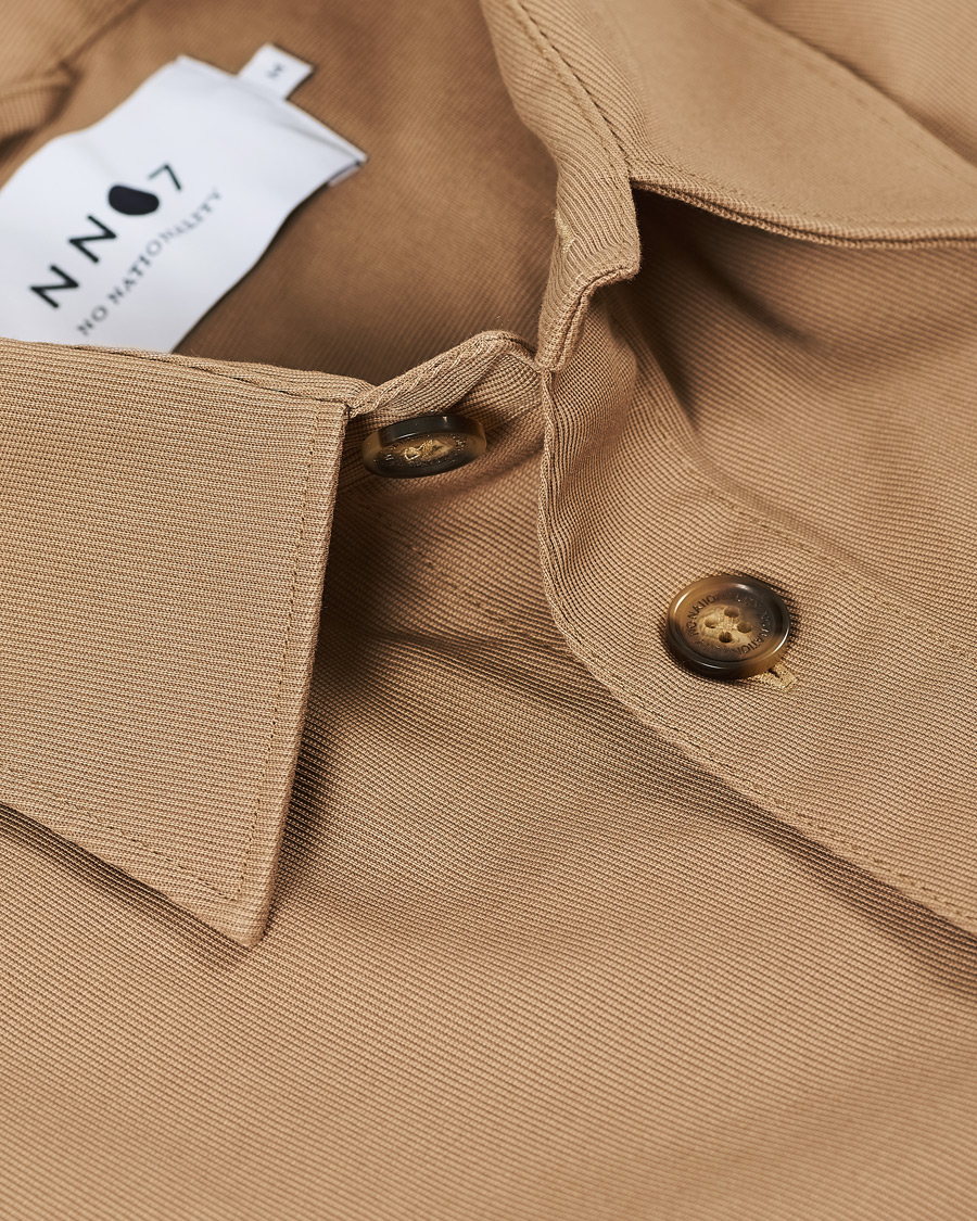 Herren | Hemden | NN07 | Peter Cotton Overshirt Khaki
