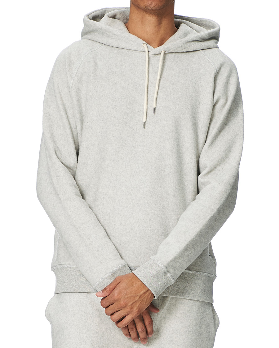 Herren | Pullover | NN07 | Elliot Cotton Fleece Hood Light Grey