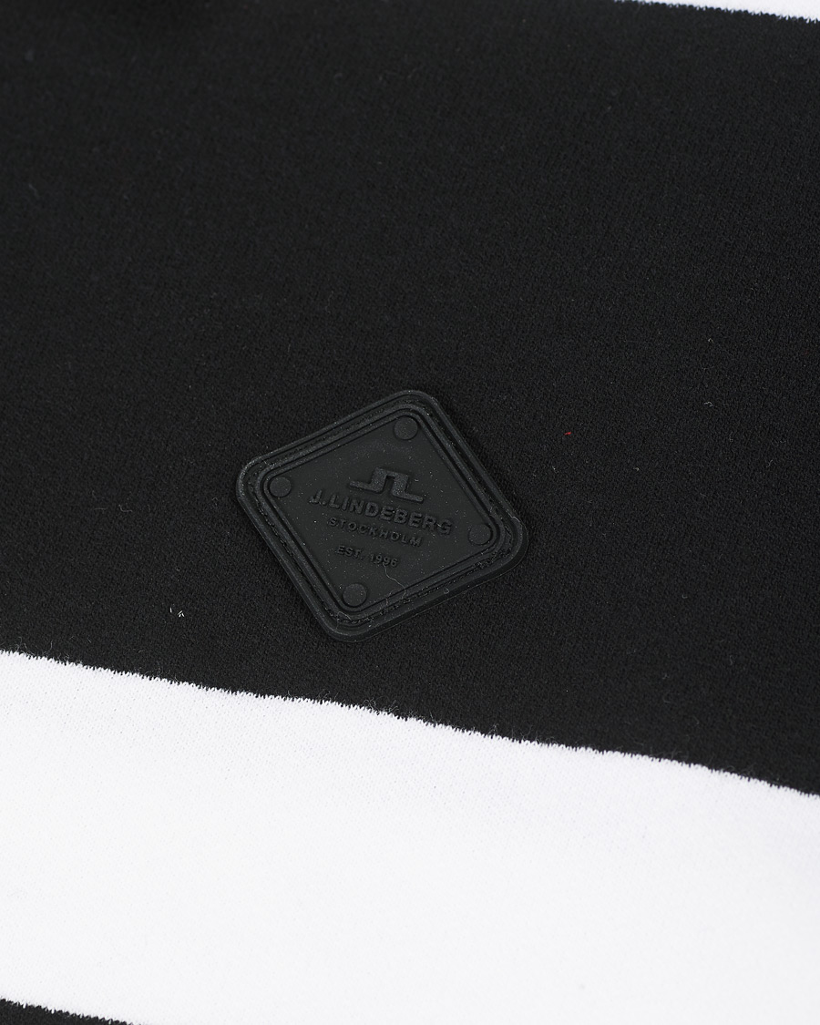 Herren | Pullover | J.Lindeberg | Reed Cotton Rugby Shirt Black