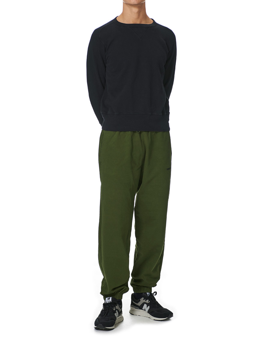 Black and green sweatpants outlet
