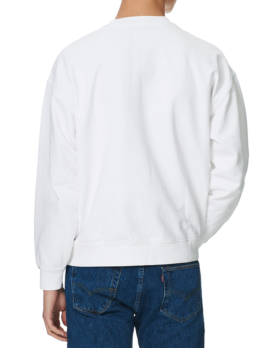 Herren | Pullover | Levi's | Red Tab Crew Neck Sweatshirt White