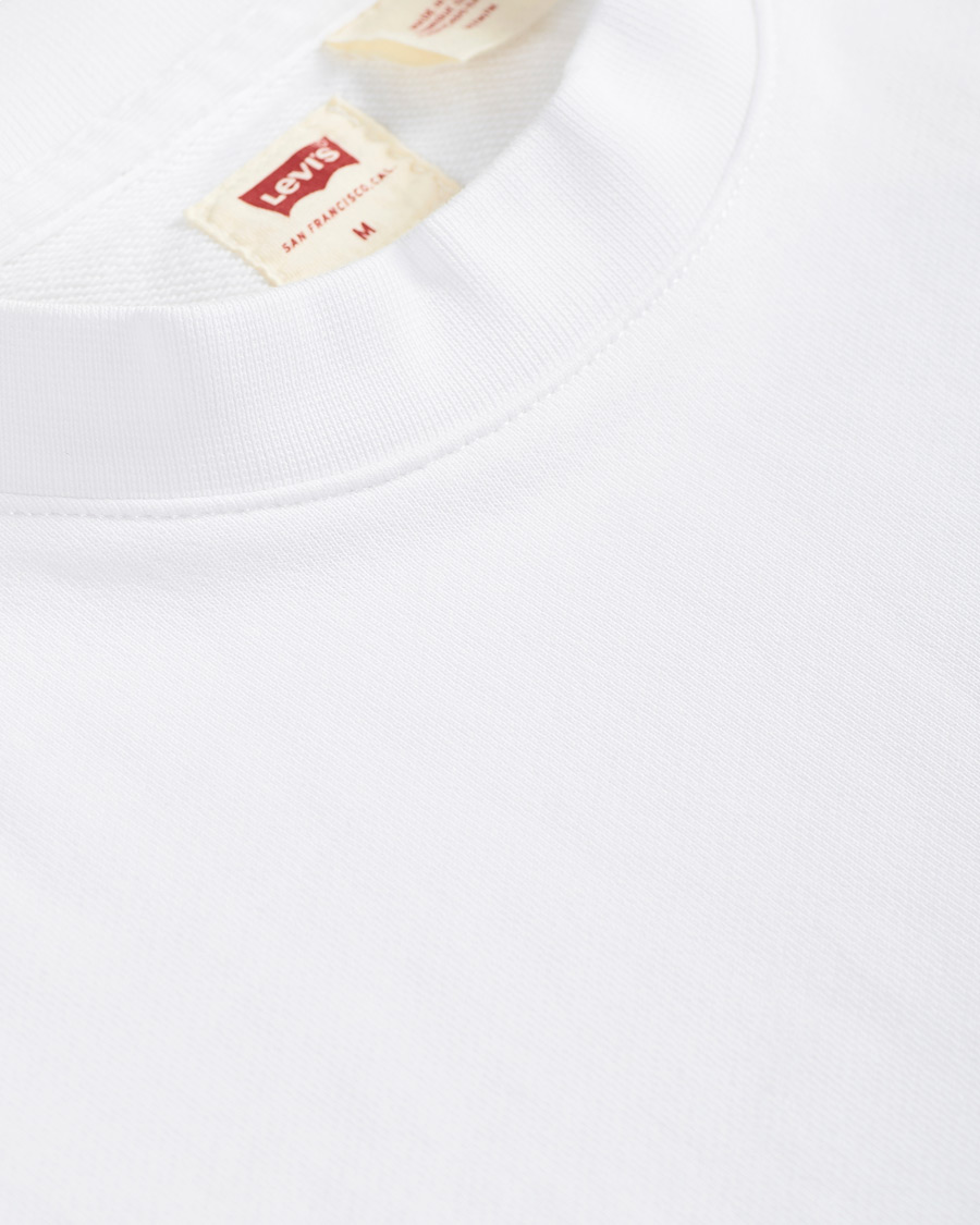 Herren | Pullover | Levi's | Red Tab Crew Neck Sweatshirt White