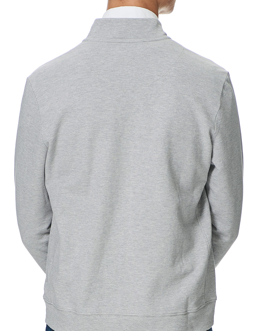 Herren | Pullover | Morris | Nyle Cotton Full Zip Grey