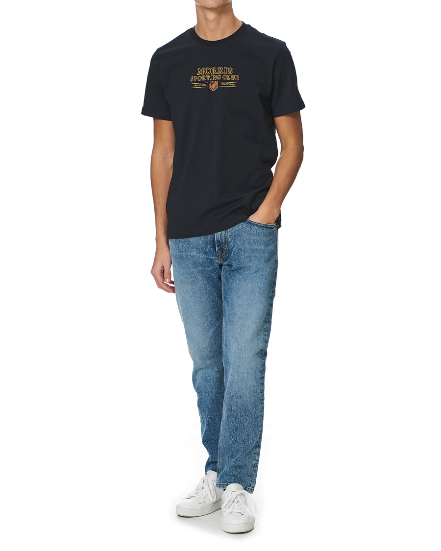Herren | T-Shirts | Morris | Warwick Logo Tee Old Blue