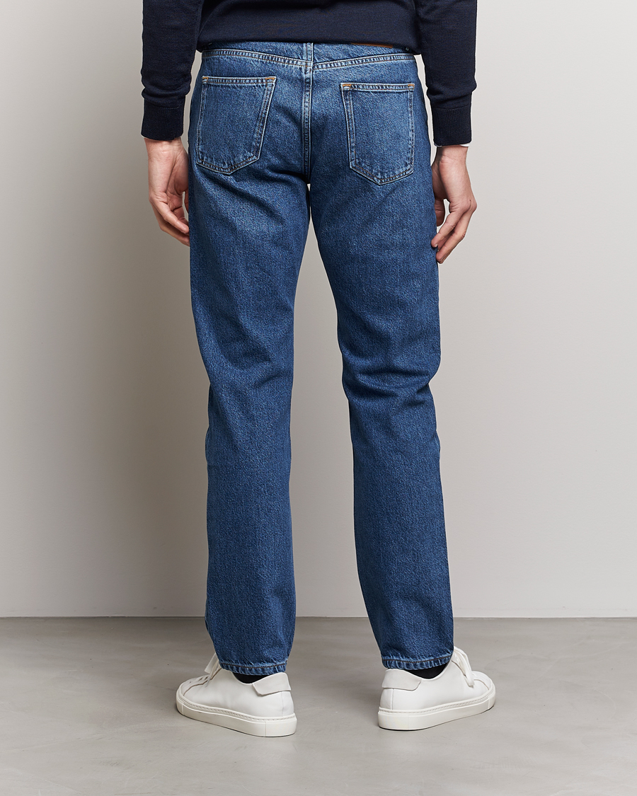 Herren | Jeans | Morris | Jermyn Cotton Jeans Blue