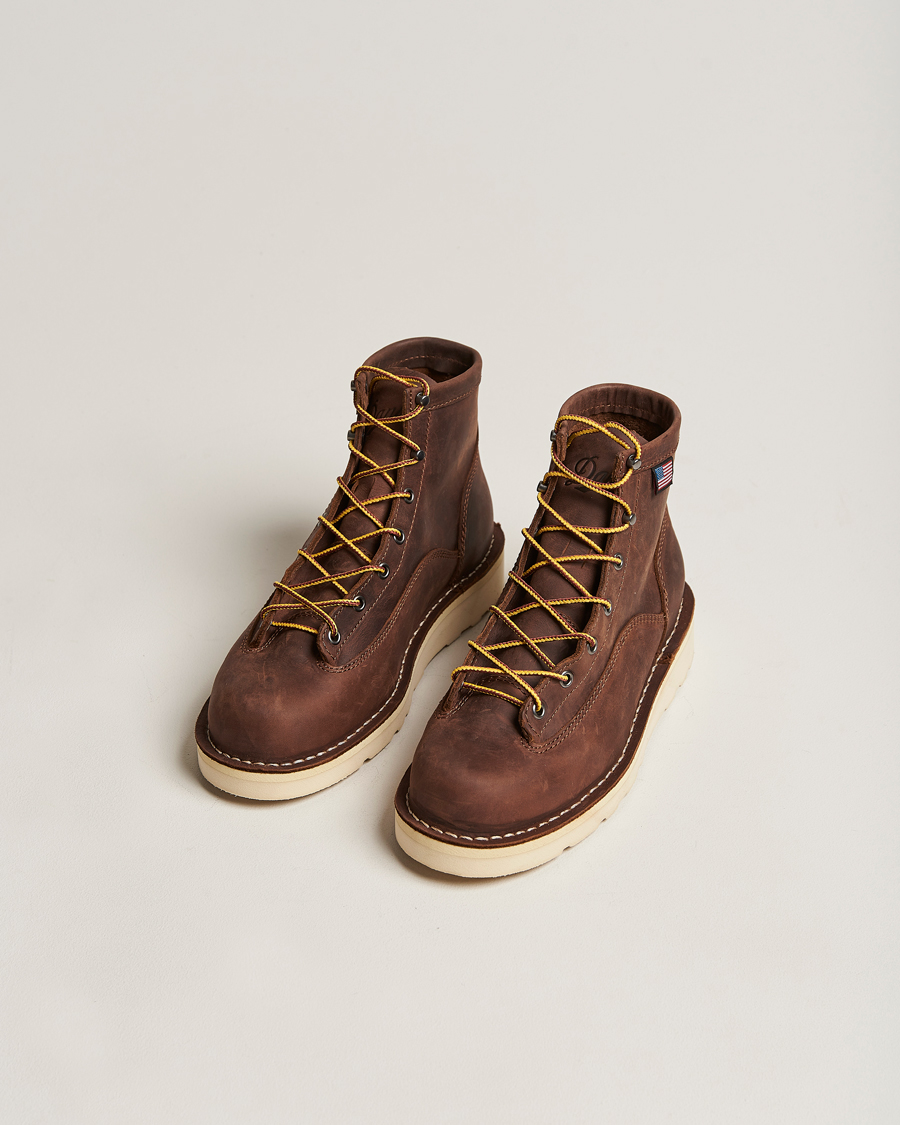Herren | Handgefertigte Schuhe | Danner | Bull Run Leather 6 inch Boot Brown