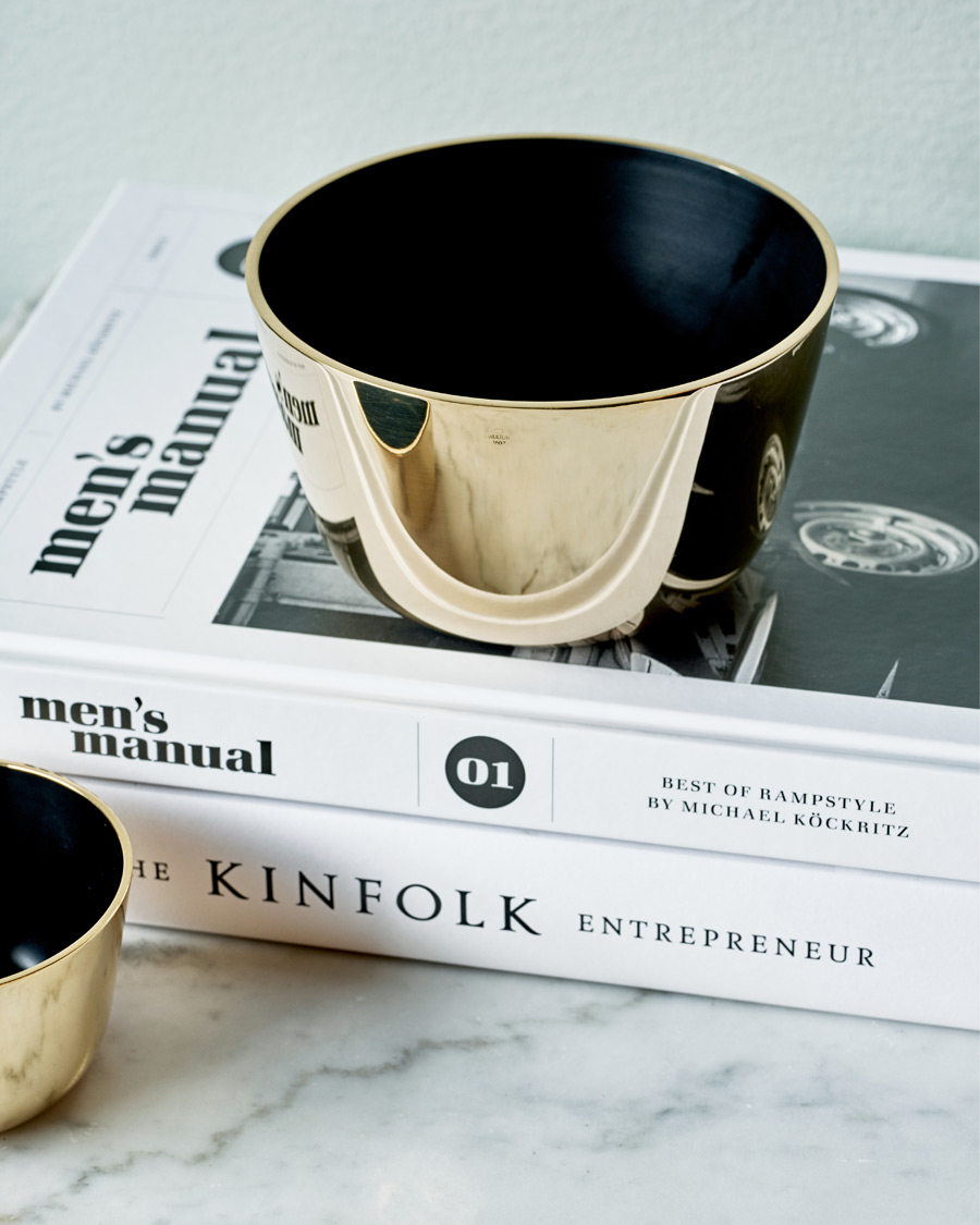 Herr | Livsstil | Skultuna | Kolte Bowl Large Brass/Black