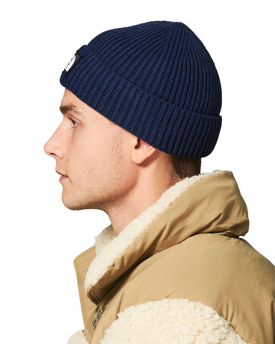The north face logo box cuffed discount