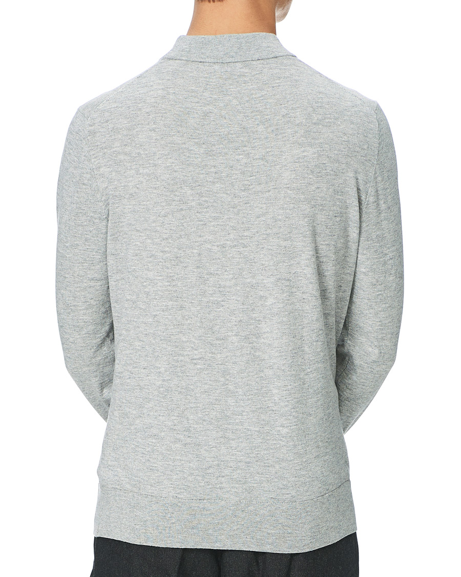 Herren | Pullover | Filippa K | Eli Sweater Light Grey Melange