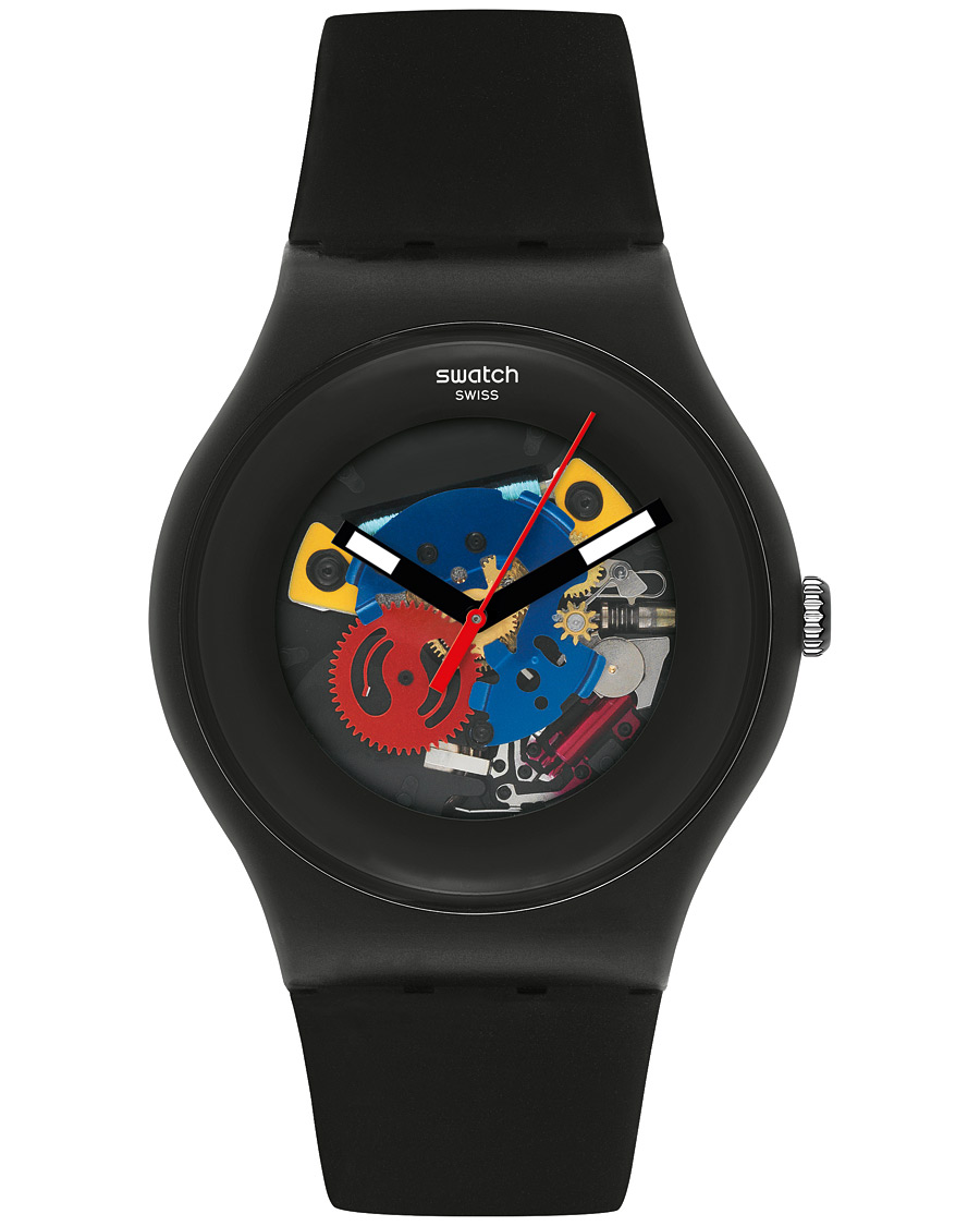 Herren | Swatch Black Lacquered Again | Swatch | Black Lacquered Again