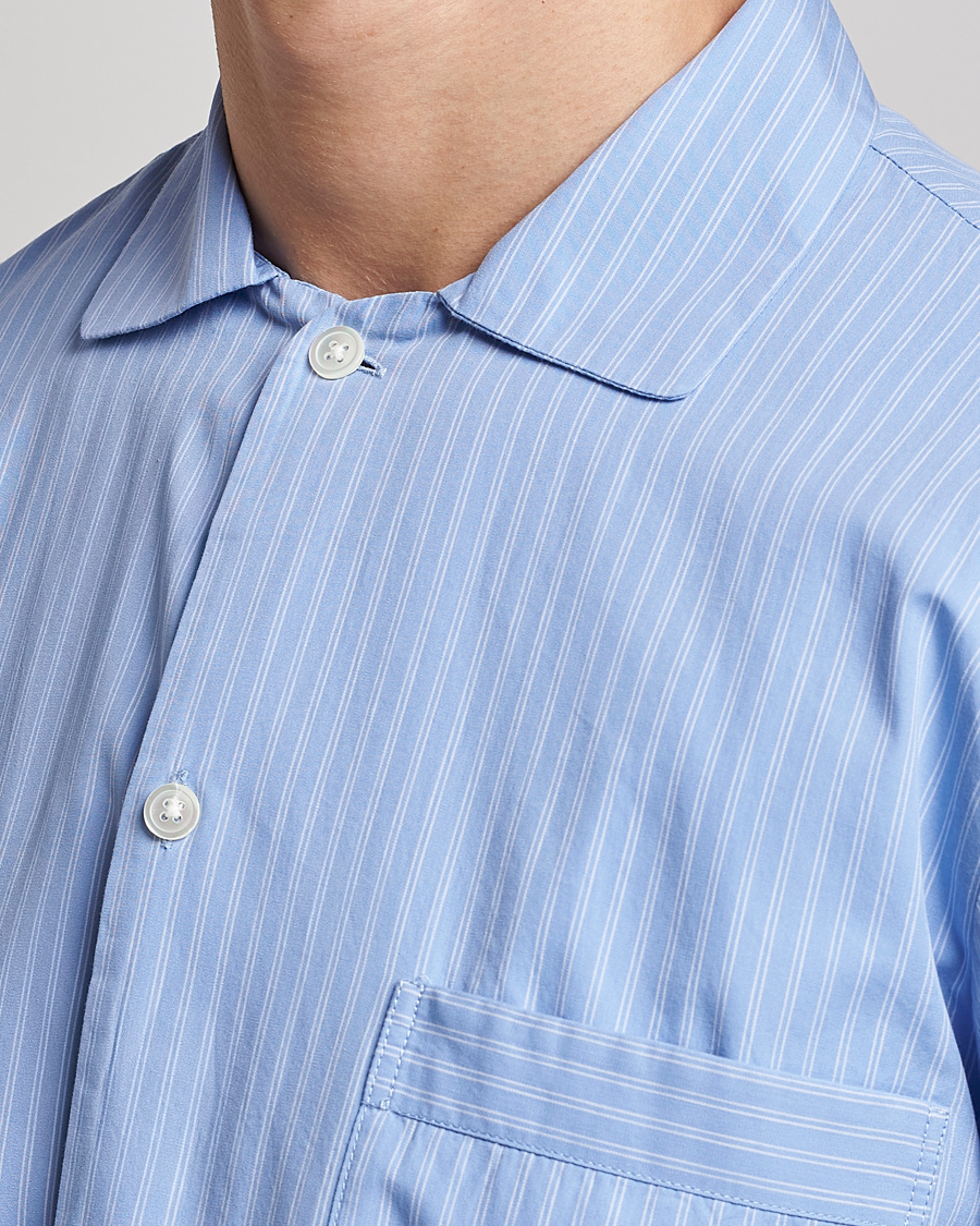 Herren | Schlafanzüge & Bademäntel | Tekla | Poplin Pyjama Shirt Pin Stripes
