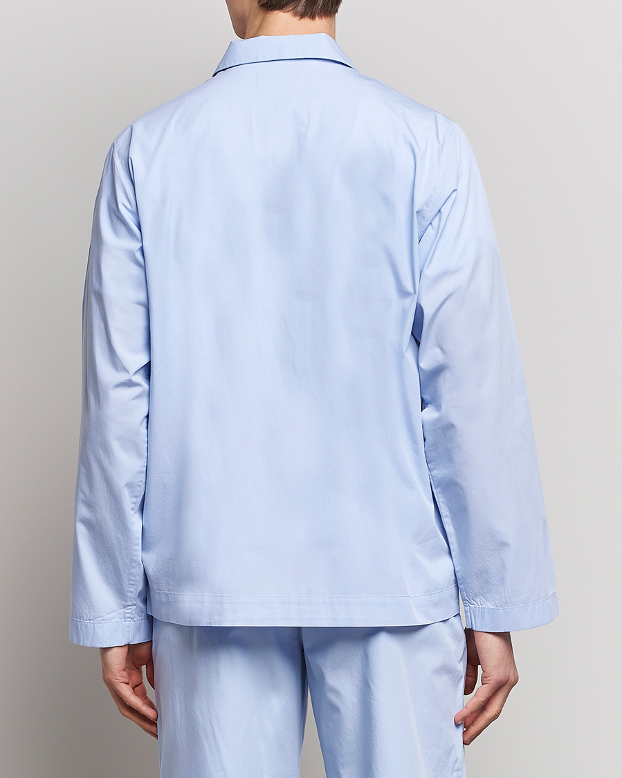 Herren | Schlafanzüge & Bademäntel | Tekla | Poplin Pyjama Shirt Light Blue