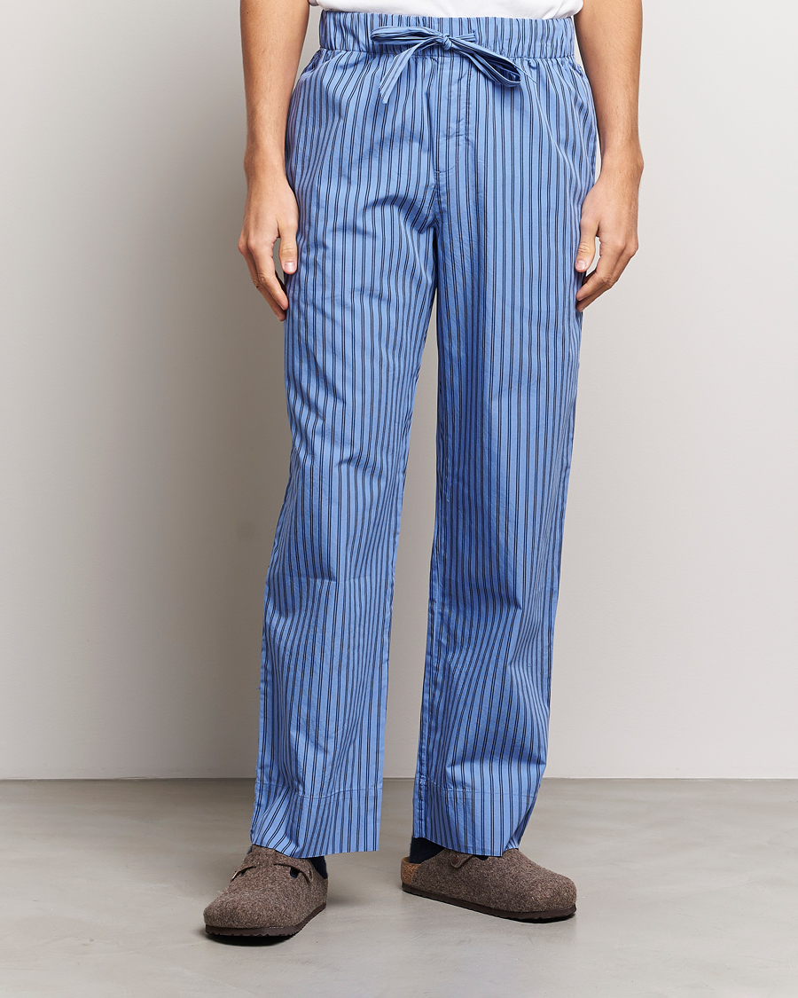 Herren |  | Tekla | Poplin Pyjama Pants Boro Stripes