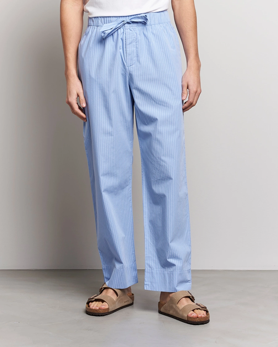 Herren |  | Tekla | Poplin Pyjama Pants Pin Stripes