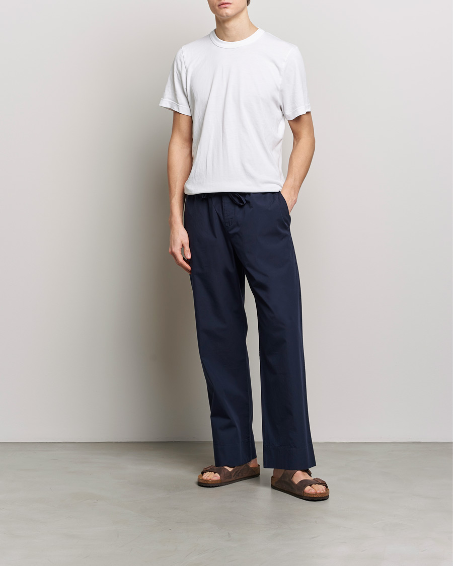 Herren | Schlafanzüge & Bademäntel | Tekla | Poplin Pyjama Pants True Navy