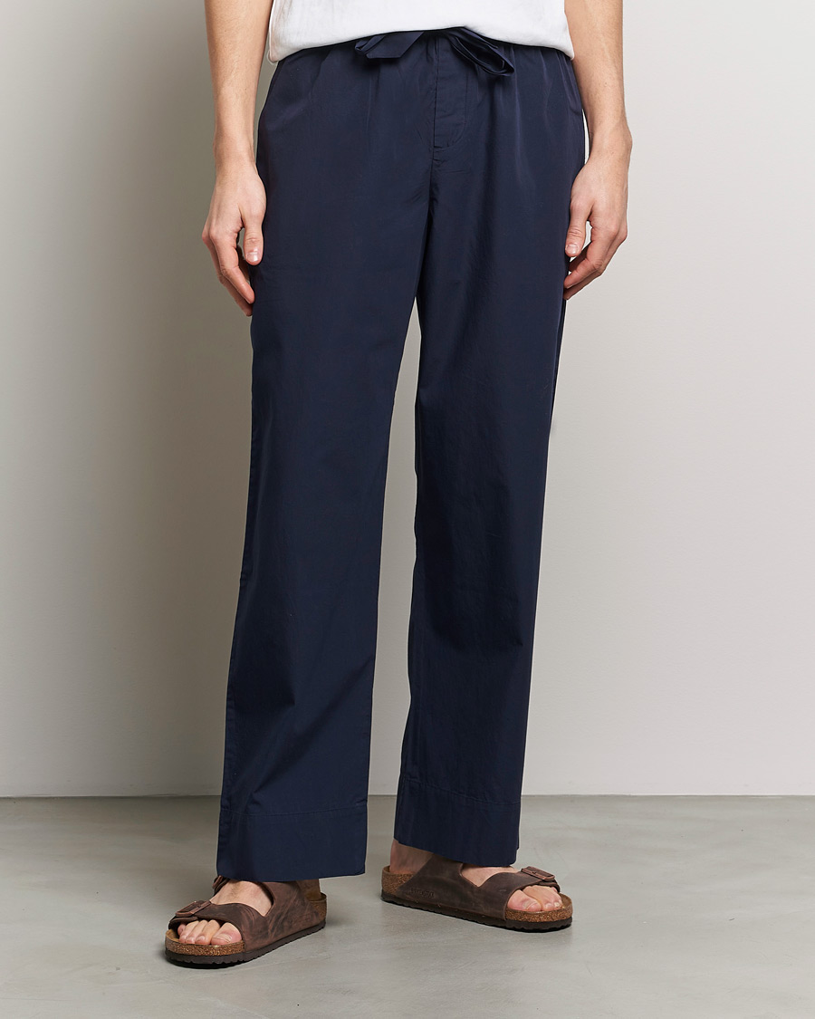 Herren | Lifestyle | Tekla | Poplin Pyjama Pants True Navy