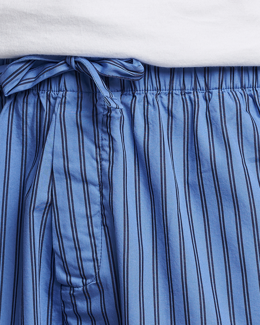 Herren | Tekla Poplin Pyjama Shorts Boro Stripes | Tekla | Poplin Pyjama Shorts Boro Stripes