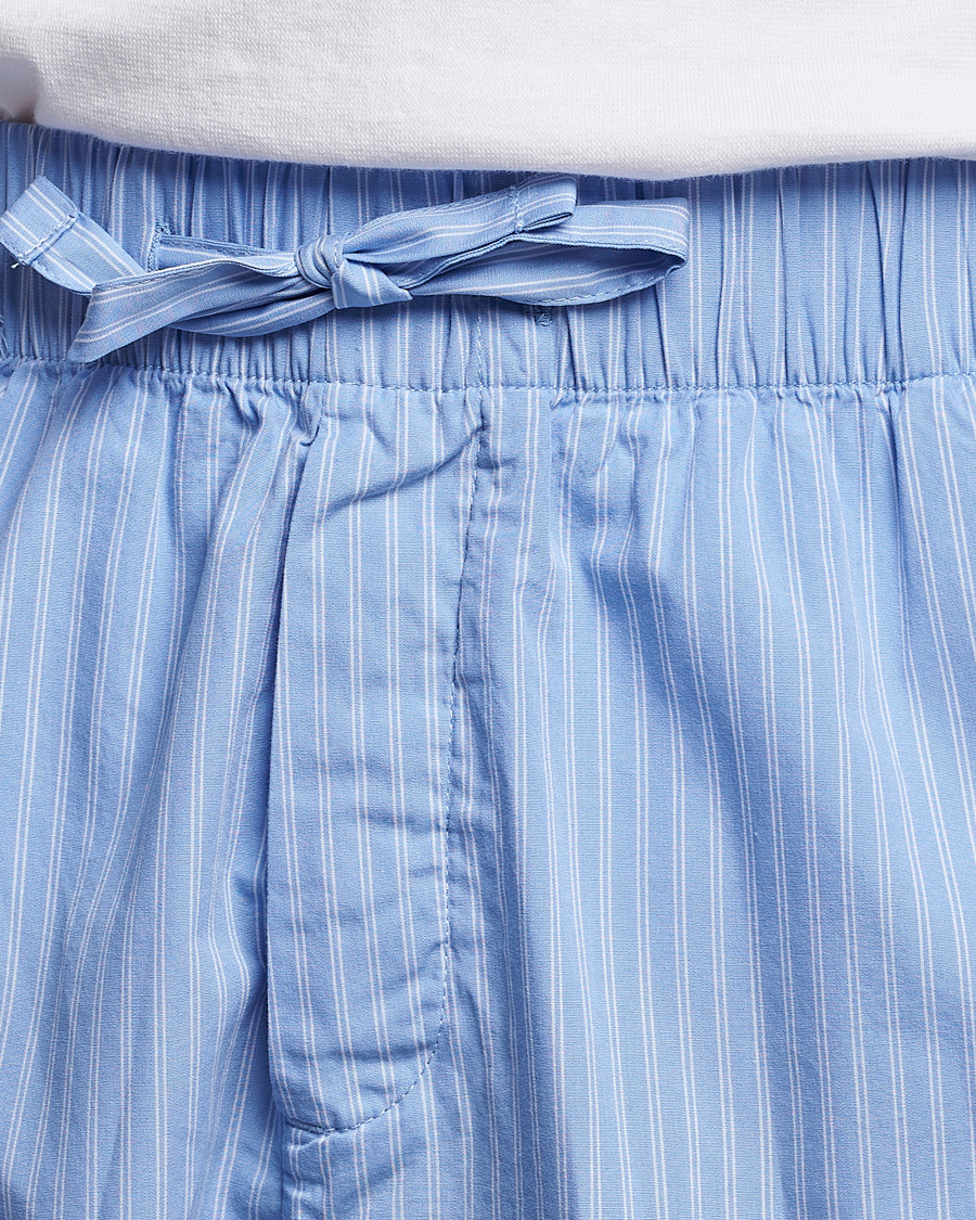 Herren | Schlafanzüge & Bademäntel | Tekla | Poplin Pyjama Shorts Pin Stripes