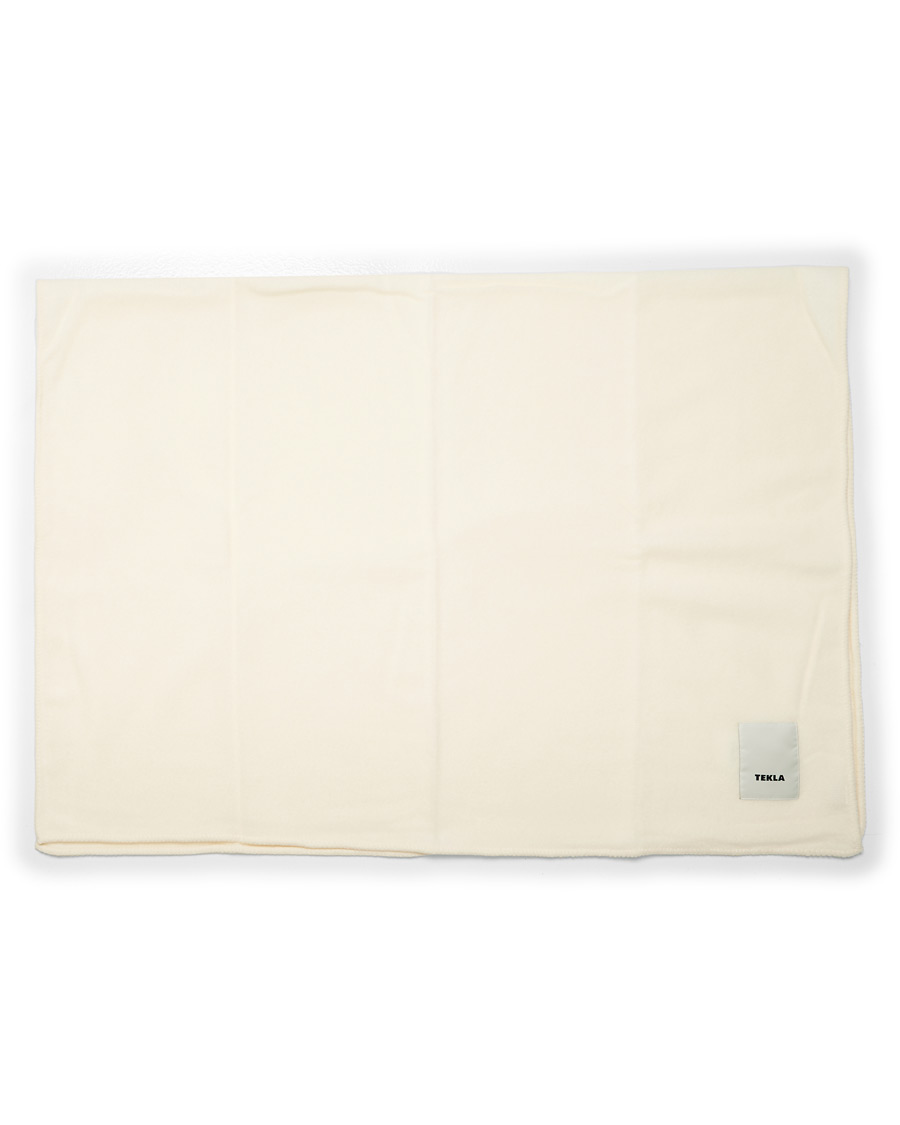 Herren | Tekla Pure New Wool Blanket Soft White | Tekla | Pure New Wool Blanket Soft White