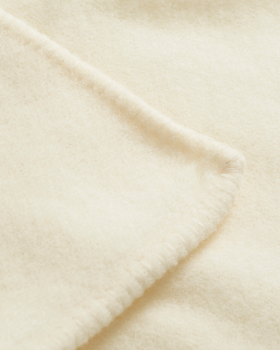 Herren | Tekla Pure New Wool Blanket Soft White | Tekla | Pure New Wool Blanket Soft White