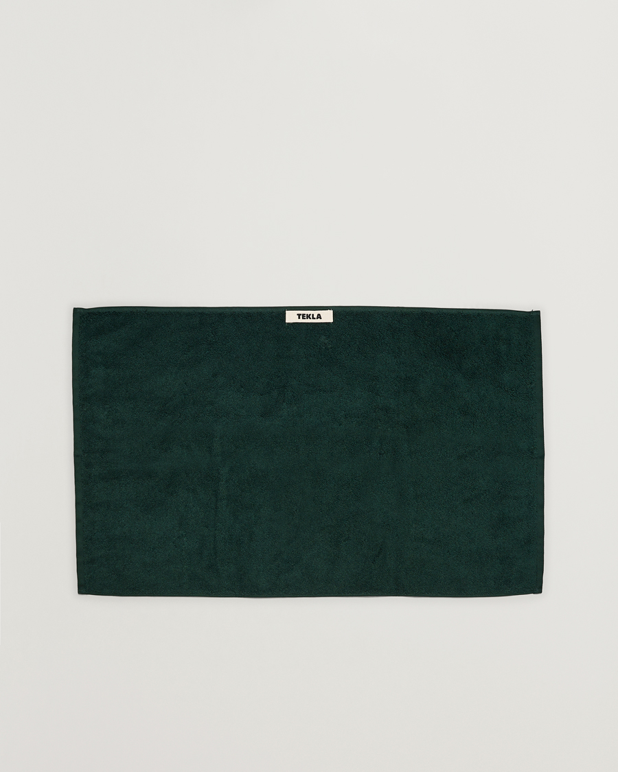 Herren | Handtücher | Tekla | Organic Terry Hand Towel Forest Green