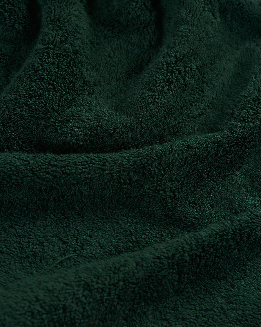 Herren | Textilien | Tekla | Organic Terry Hand Towel Forest Green