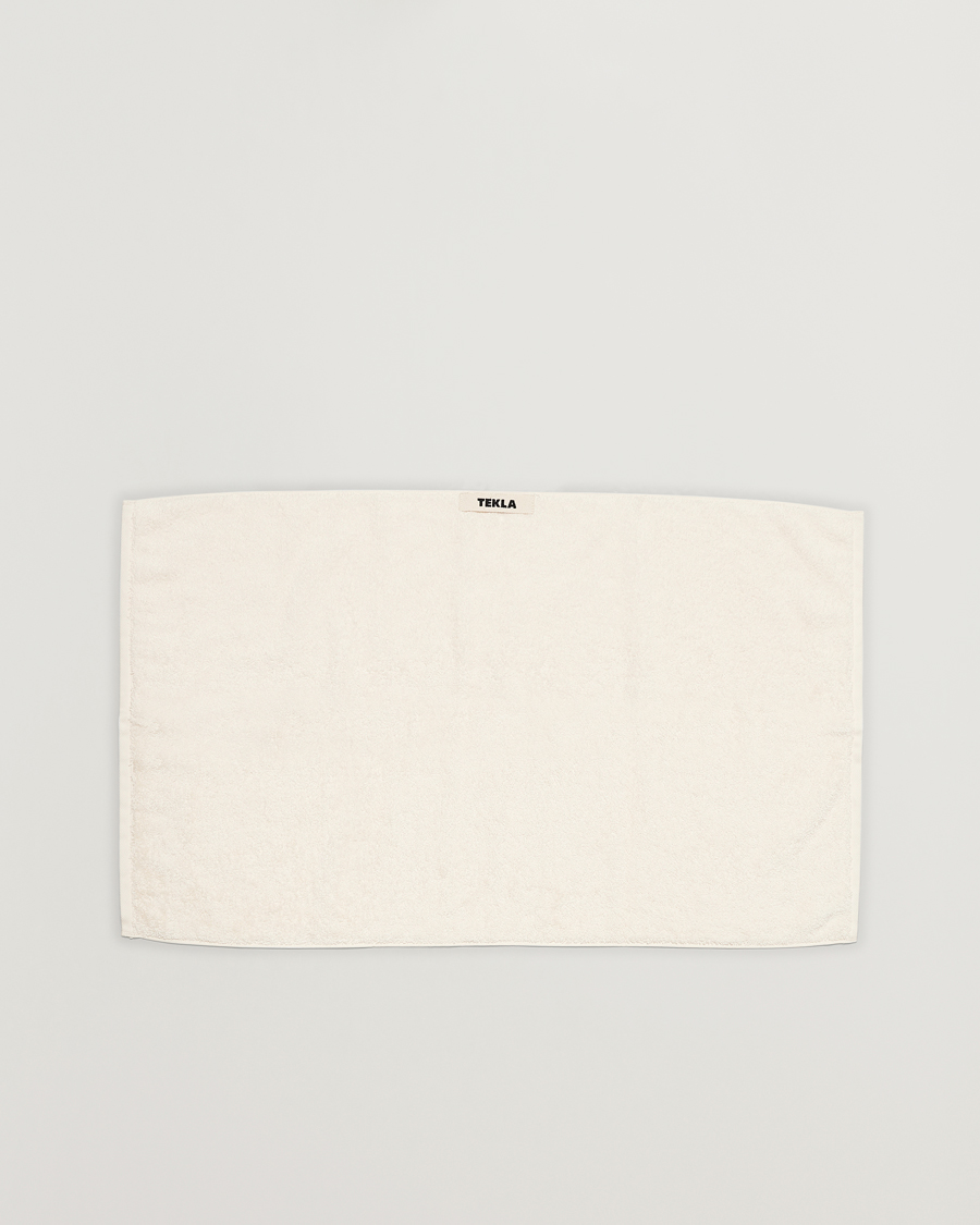 Men | Tekla | Tekla | Organic Terry Hand Towel Ivory