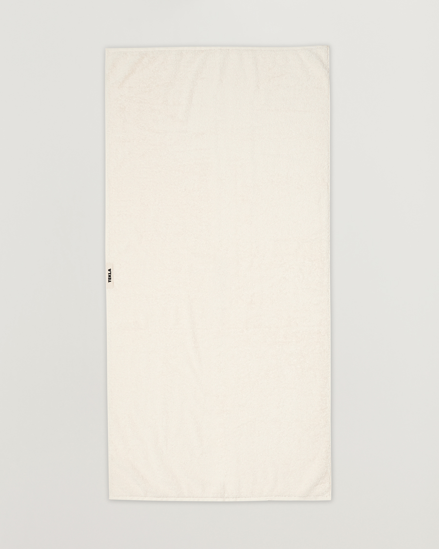 Herren | Tekla | Tekla | Organic Terry Bath Towel Ivory