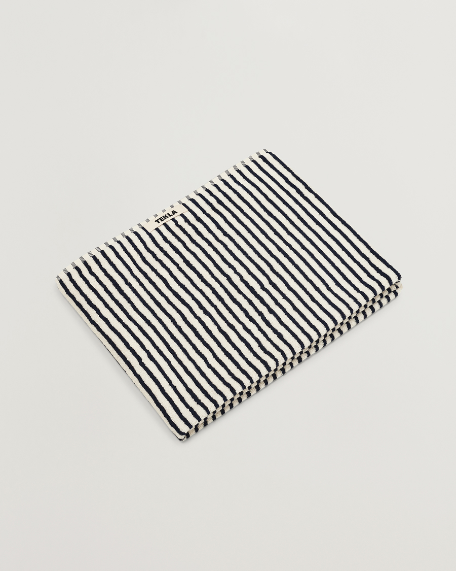 Herren | Textilien | Tekla | Organic Terry Bath Towel Sailor Stripes