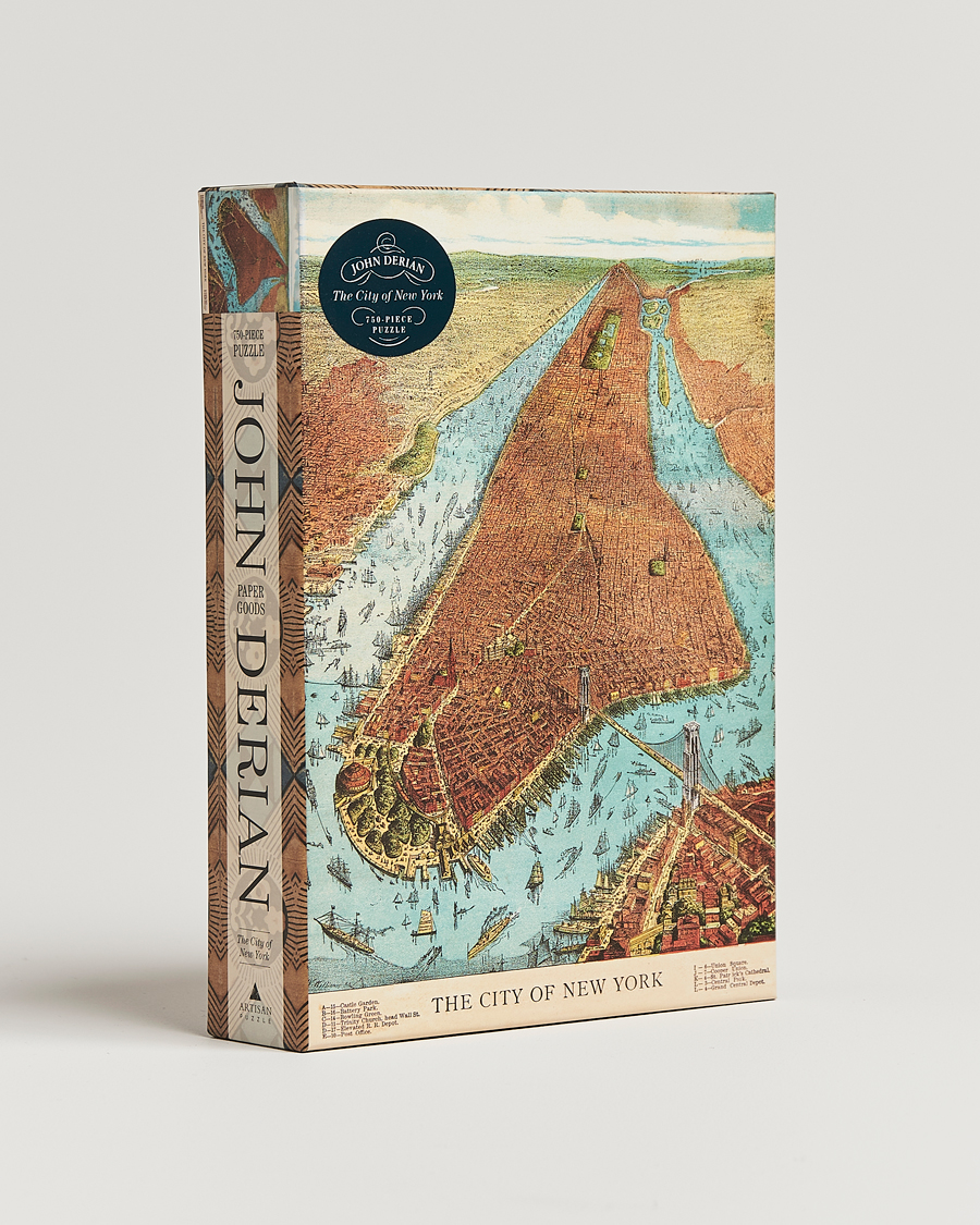 Herren | Spiel und Freizeit | New Mags | John Derian-The City of New York 750 Pieces Puzzle
