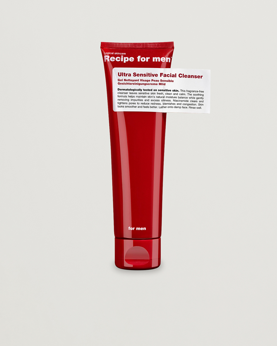 Herren | Körperpflege | Recipe for men | Ultra Sensitive Facial Cleanser 100ml