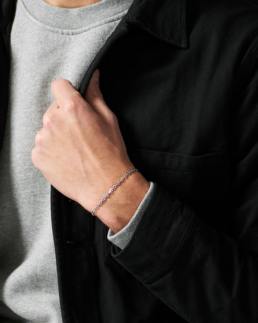 Herren | Tom Wood | Tom Wood | Anker Chain Bracelet Silver