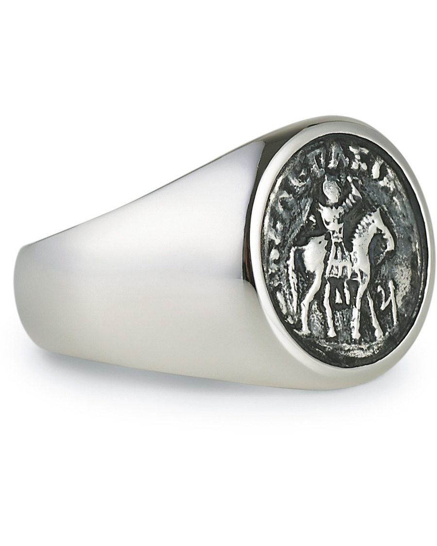 Herren | Tom Wood Coin Ring Silver | Tom Wood | Coin Ring Silver