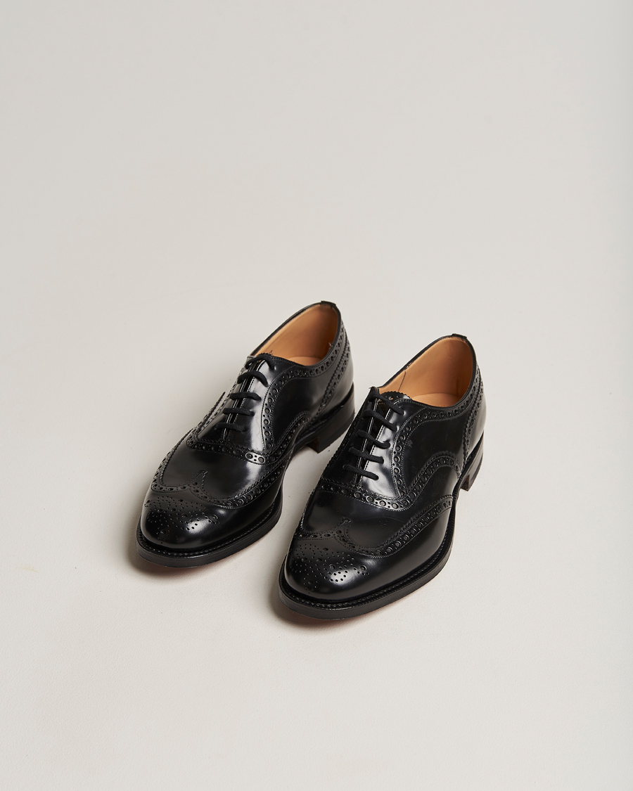 Herren | Schuhe | Church's | Burwood Polished Binder Brogue Black