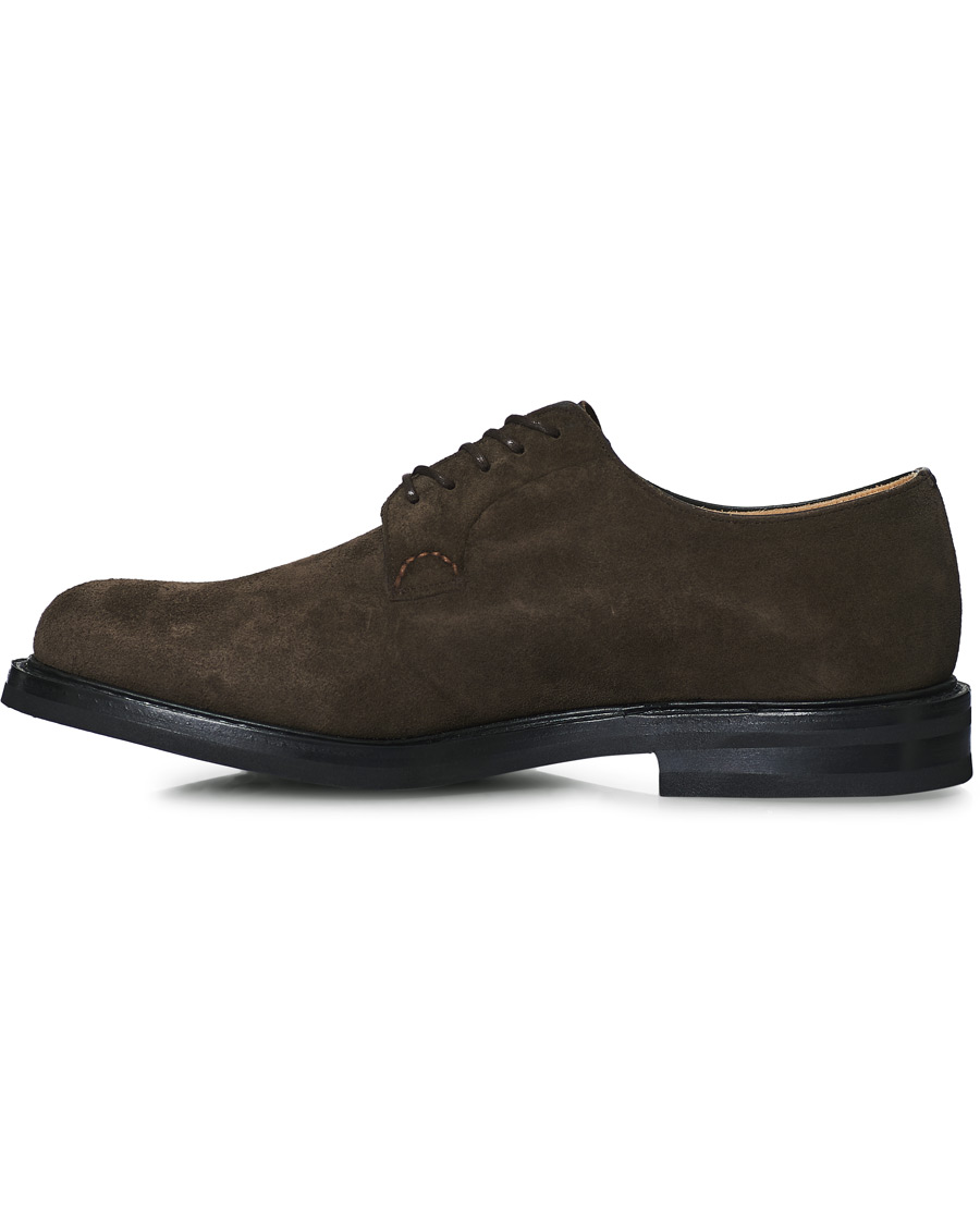 Herren | Church's Shannon Suede Derby Brown | Church's | Shannon Suede Derby Brown