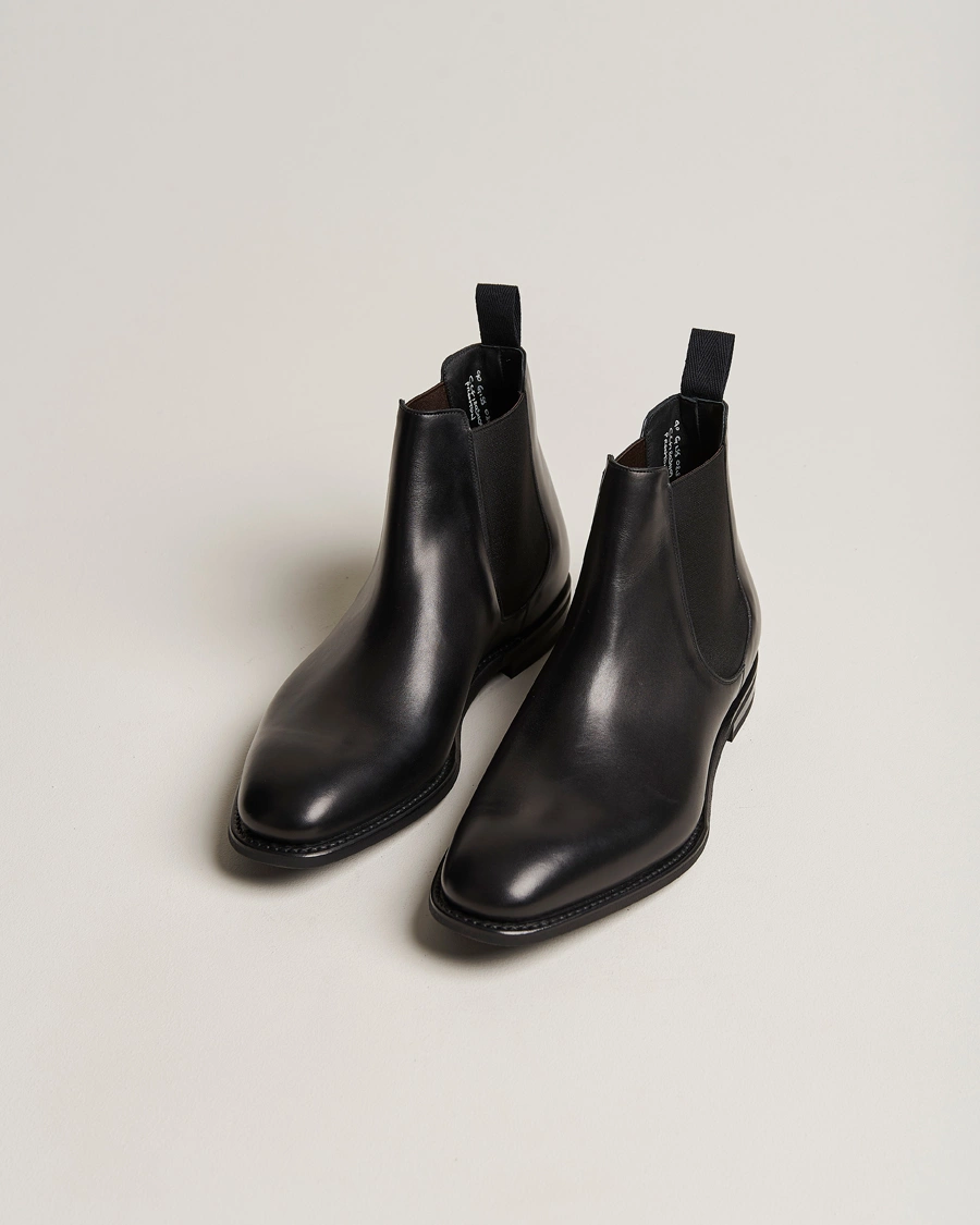 Herren | Handgefertigte Schuhe | Church's | Prenton Calf Chelsea Boot Black