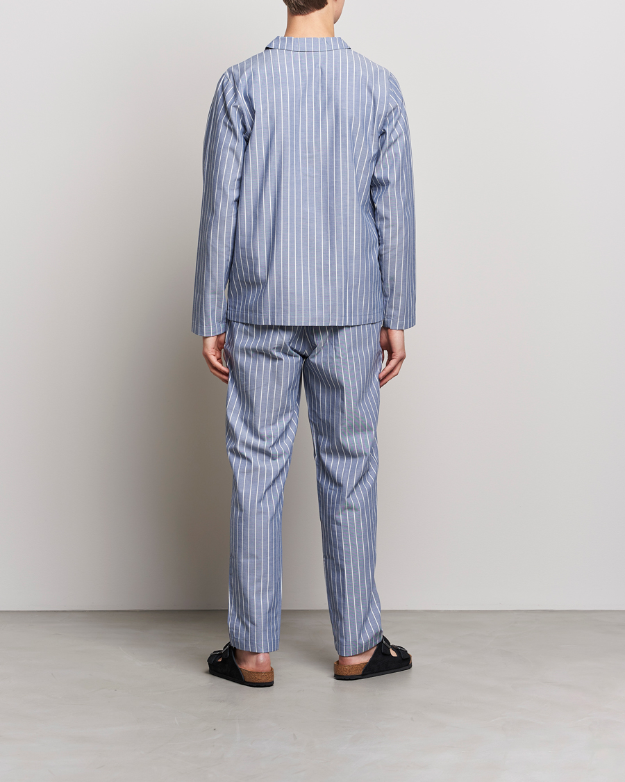 Herren | | Nufferton | Uno Mini Stripe Pyjama Set Navy/White