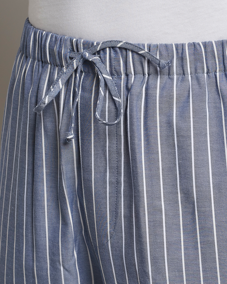 Herren | | Nufferton | Uno Mini Stripe Pyjama Set Navy/White