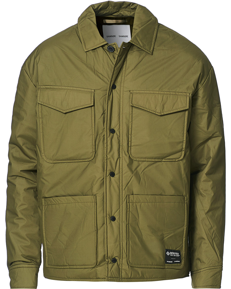 Herren | Jacken | Samsøe Samsøe | Samsøe & Samsøe Tony Gore-Tex Shirt Jacket Ivy Green