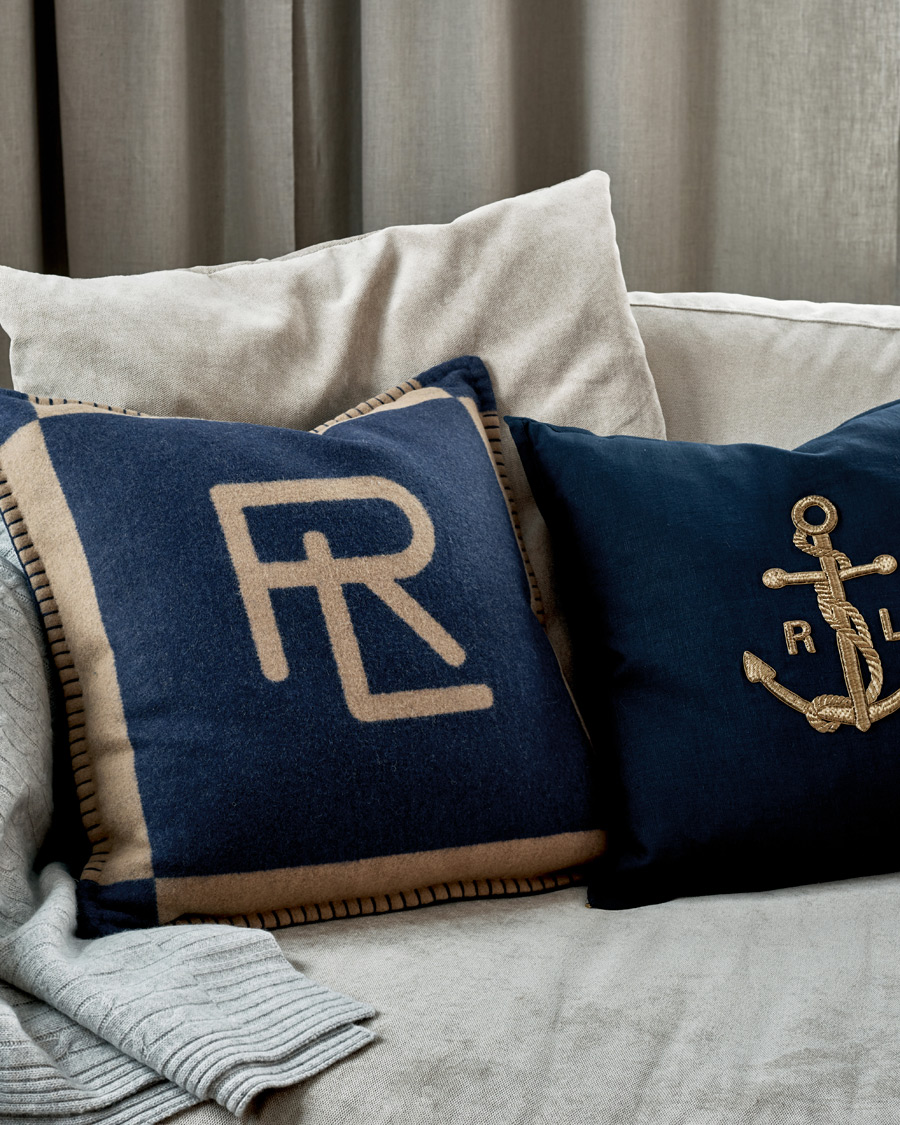Herren | | Ralph Lauren Home | Northam Throw Pillow Camel/Navy