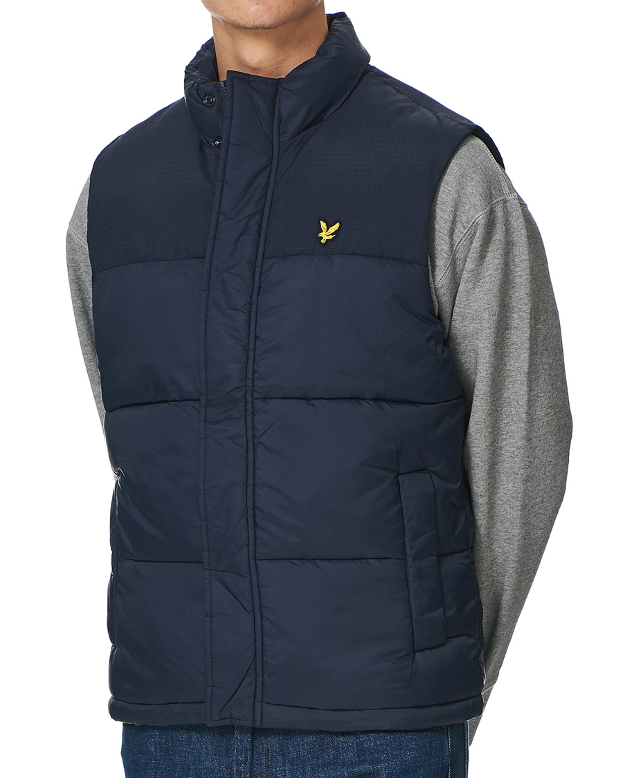 Herren | Jacken | Lyle & Scott | Wadded Gilet Vest Dark Navy