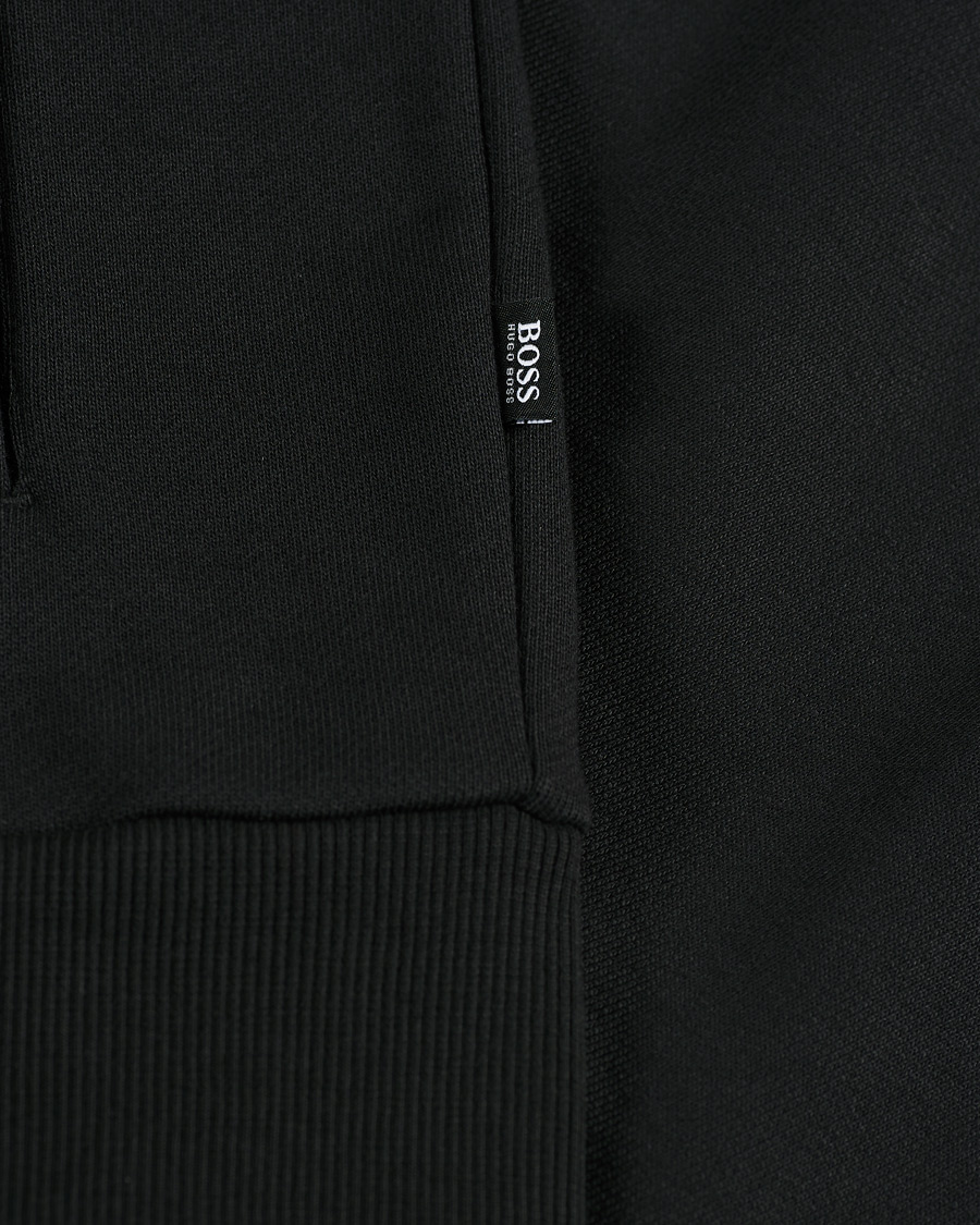Herren | Pullover | BOSS BLACK | BOSS Seeger Unwrapped Full Zip Hoodie Black