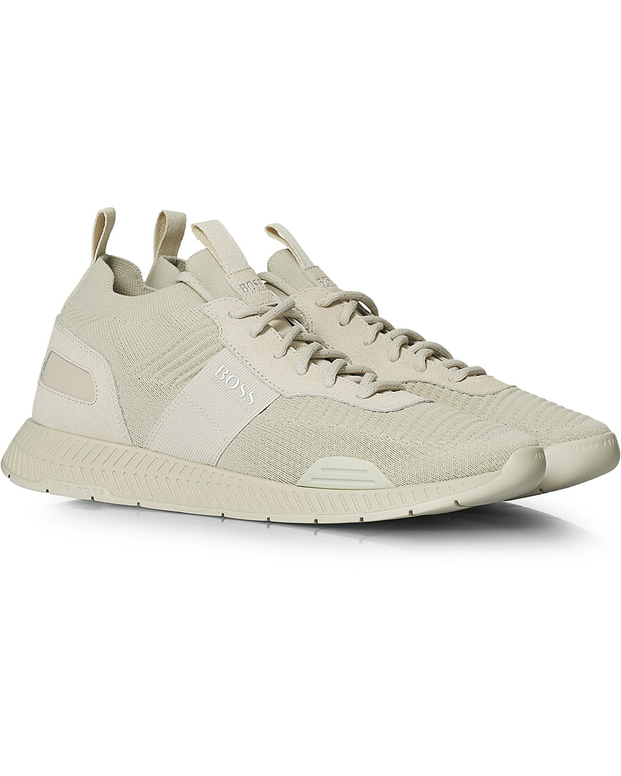 Herren | BOSS Titanium Running Sneaker Open White | BOSS BLACK | BOSS Titanium Running Sneaker Open White