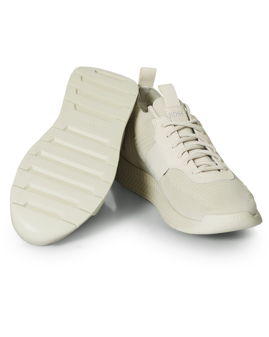 Herren | BOSS Titanium Running Sneaker Open White | BOSS BLACK | BOSS Titanium Running Sneaker Open White