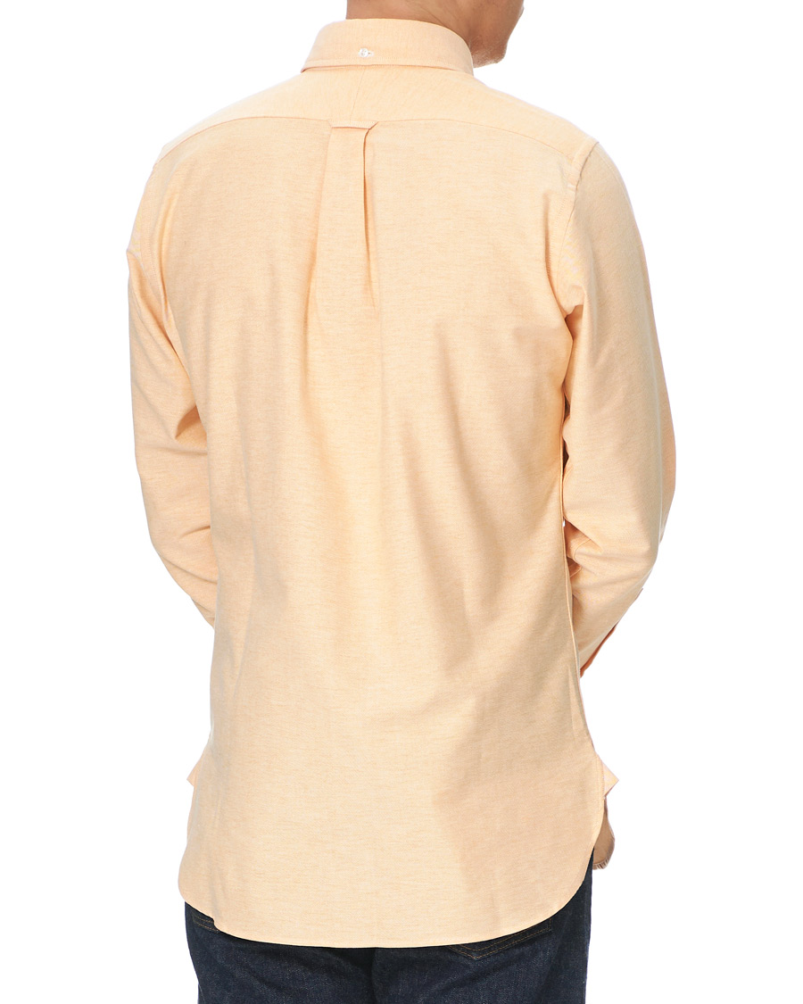 Herren | Hemden | Drake's | Button Down Oxford Shirt Orange