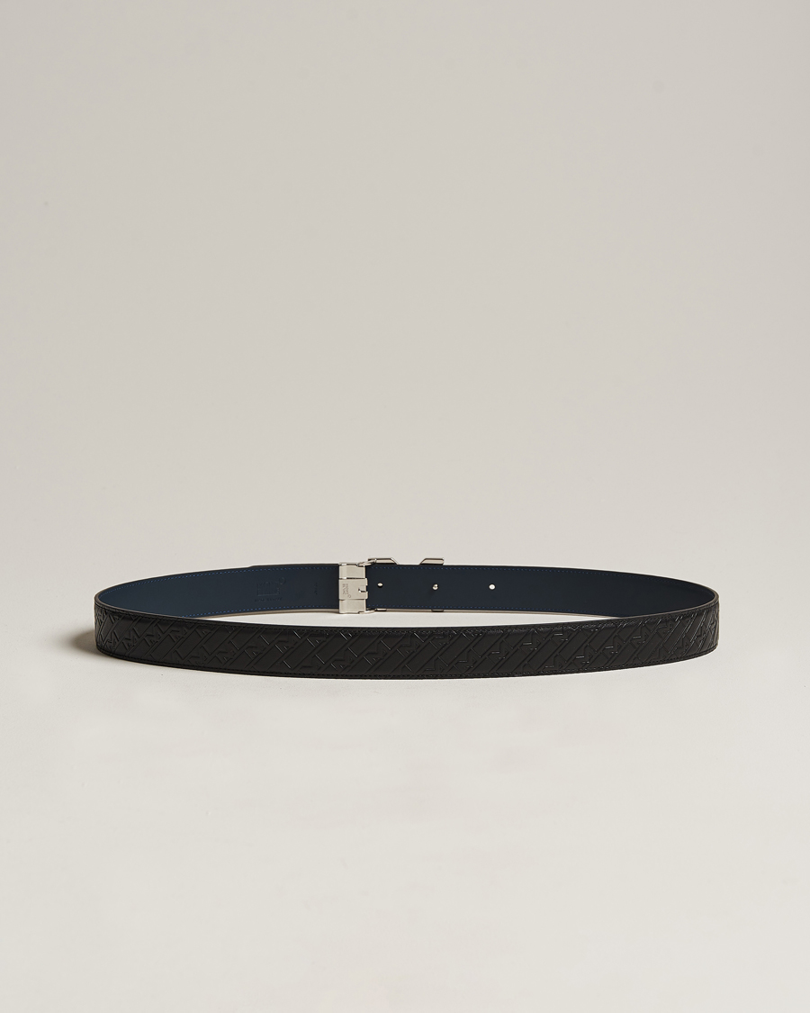 Herren | Schlichte Gürtel | Montblanc | Reversible Belt 35mm Ultra Black/Blue