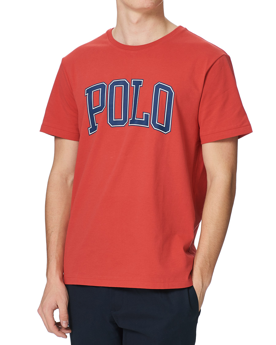 Herren | T-Shirts | Polo Ralph Lauren | Logo Crew Neck Tee Starboard Red