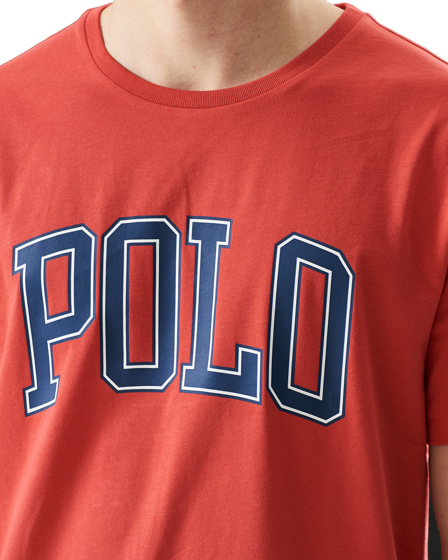 Herren | T-Shirts | Polo Ralph Lauren | Logo Crew Neck Tee Starboard Red