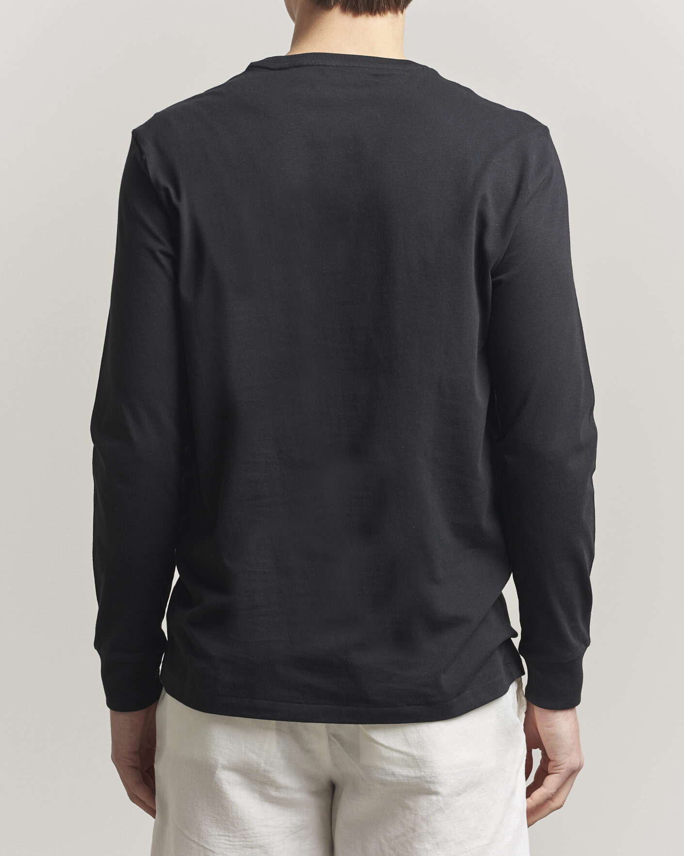 Herren | T-Shirts | Polo Ralph Lauren | Long Sleeve Crew Neck Tee Polo Black