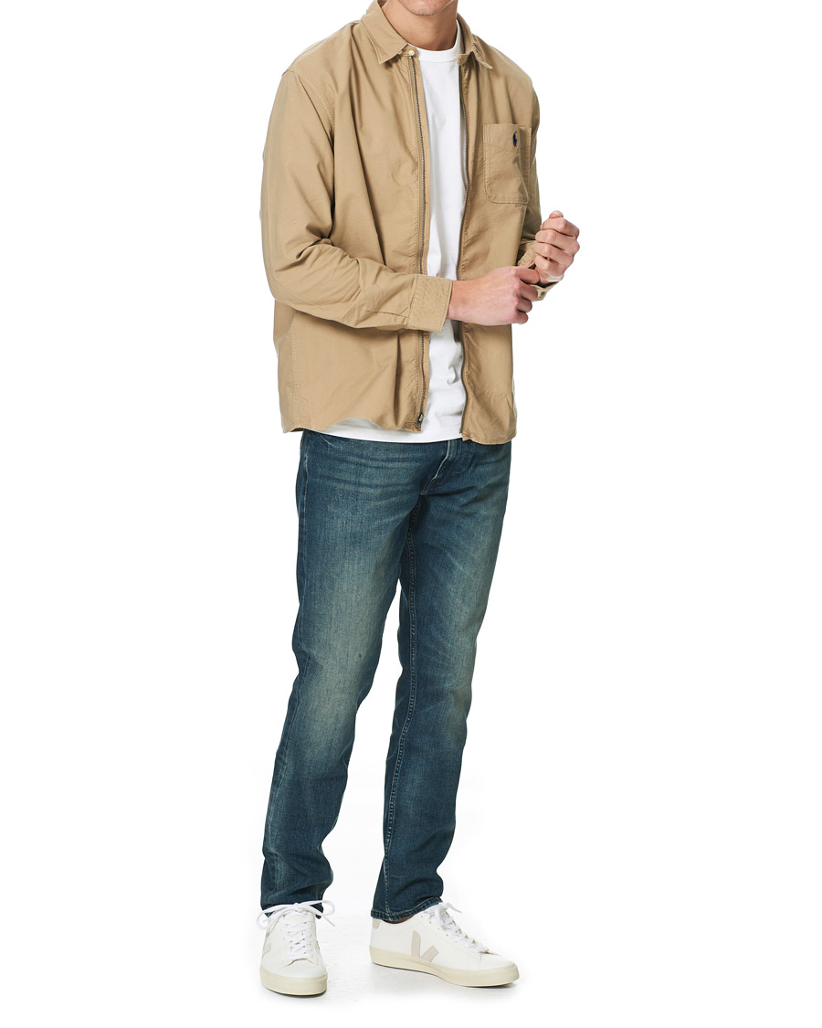 Herren | Hemden | Polo Ralph Lauren | Garment Dyed Oxford Full-Zip Overshirt Surrey Tan